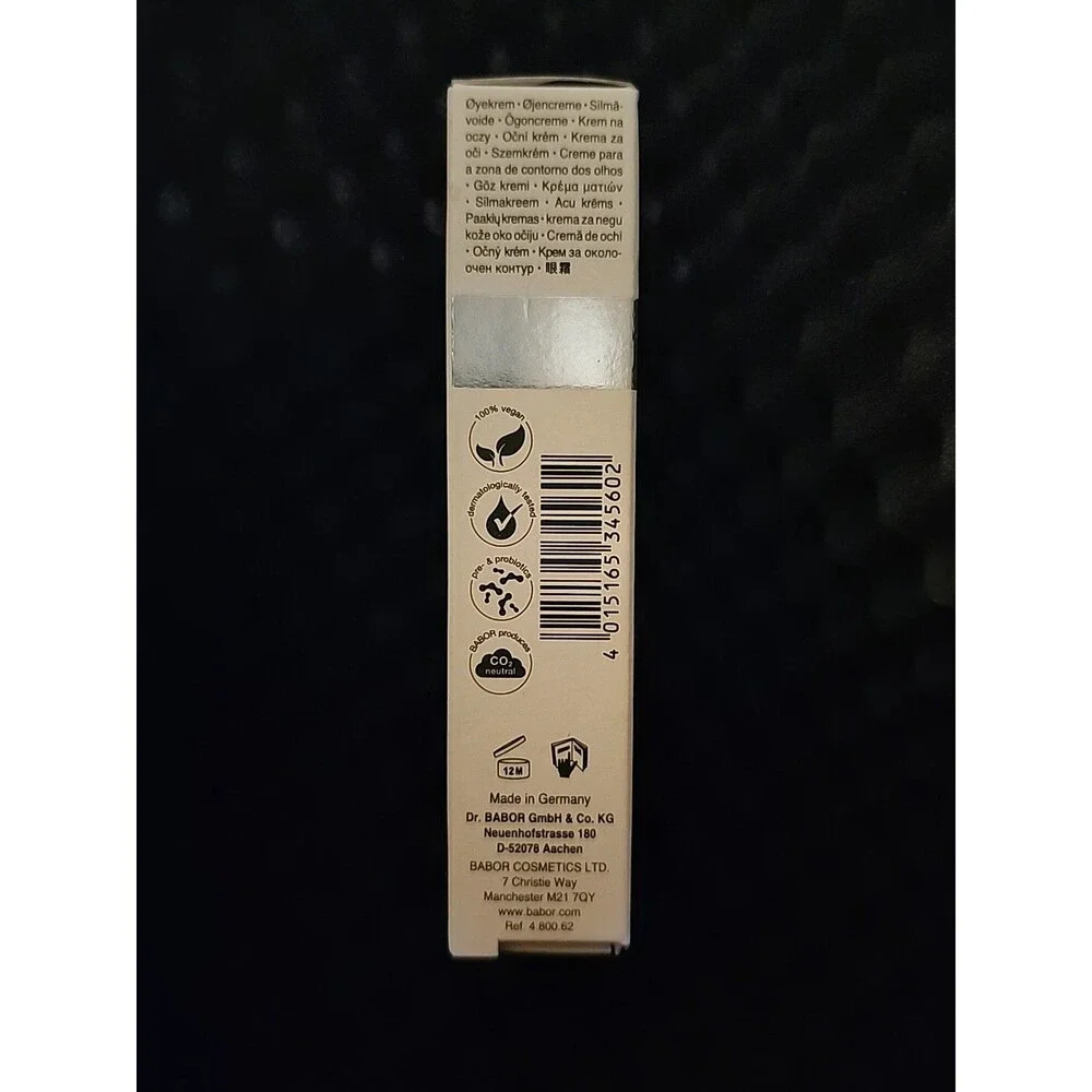 Doctor Babor  Clean Formance Awakening Eye Cream 0.5oz New